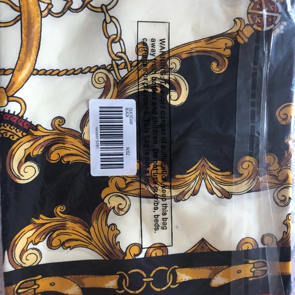 2 Pure Silk Chico's Scarfs - Picture 2 of 7